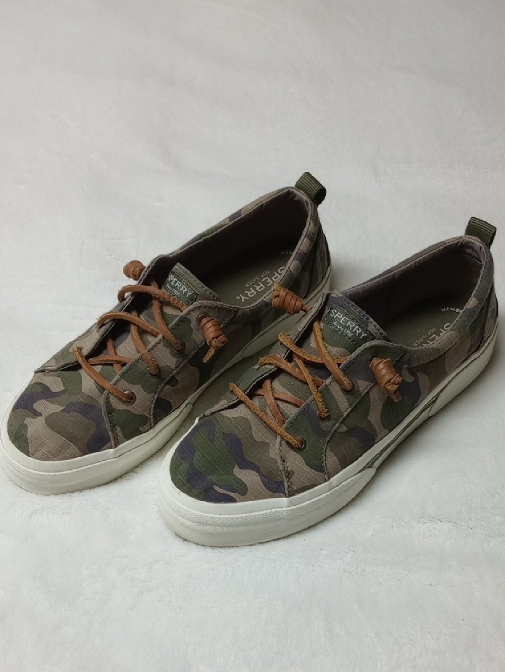 Sperry Woman's Camo Sneakers.